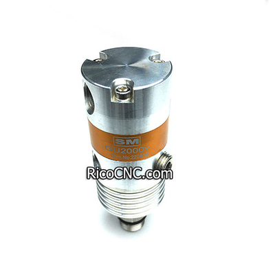 Gu2000v High Speed Cooling Rotary Joint for CNC Machining Centers supplier