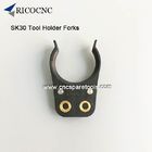 Black ISO30 SK30 DIN69871 CNC automatic tool changer parts tool forks for ATC HSD Spindle supplier
