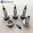 CNC ISO30 ER32 tool holder cone with pull stud for auto tool changer HSD spindle CNC router supplier