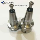 CNC ISO30 ER32 tool holder cone with pull stud for auto tool changer HSD spindle CNC router supplier