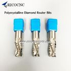 Woodworking CNC Spiral Diamond PCD Router Bits for CNC Panel Cutting supplier