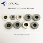 Biesse Edgebander accessories White Rubber 60x12x20mm Pressure Roller Wheels with HSK bearing. supplier
