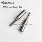 Tungsten Carbide TCT Two Flutes Straight Router Bits for Wood Cutting supplier