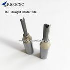 Tungsten Carbide TCT Two Flutes Straight Router Bits for Wood Cutting supplier