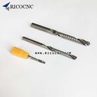 Solid Carbide single flute spiral CNC Router Bits for Acrylic Cutting supplier