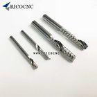 Solid Carbide single flute spiral CNC Router Bits for Acrylic Cutting supplier