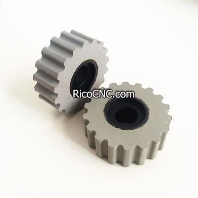 2-250-19-4040 70x18x25mm Pressure Roller Wheels with Countersink for Homag Brandt Edgebanders